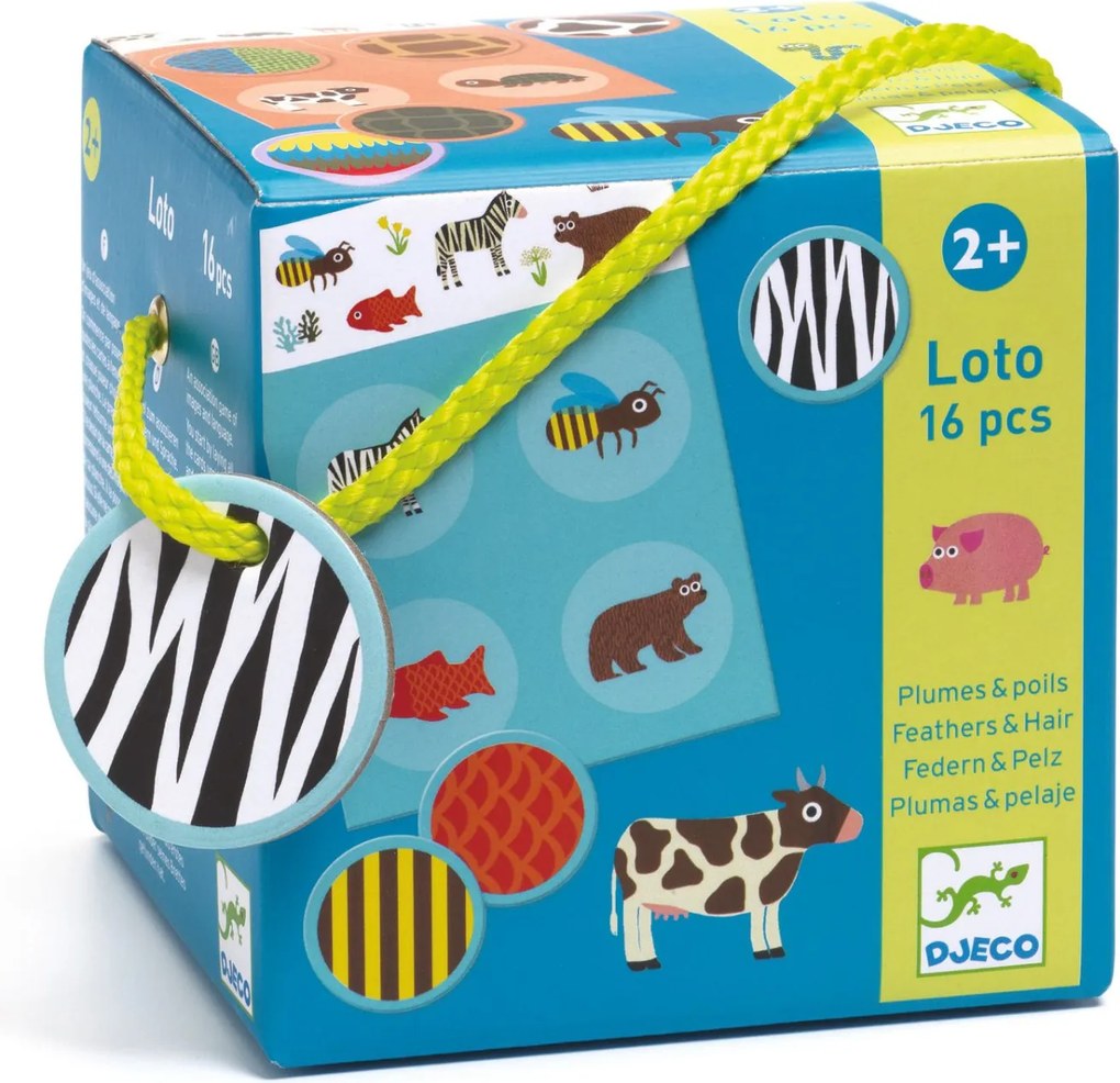 Társasjáték - Tollas és szőrös - Loto Feathers and Fur