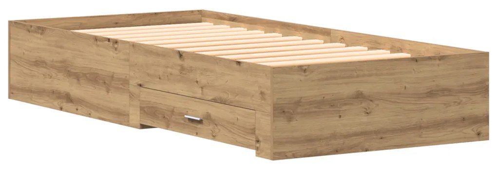 Ágykeret Artisan Oak 90x190 cm Műanyag