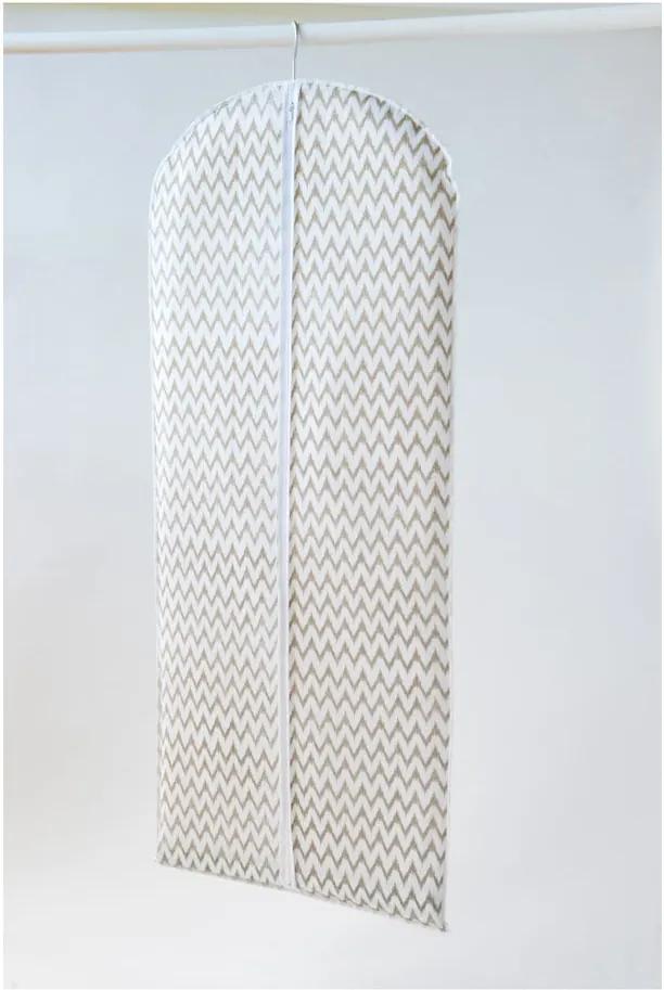Clear fehér, felakasztható szövet ruhahuzat, hosszúság 137 cm - Compactor