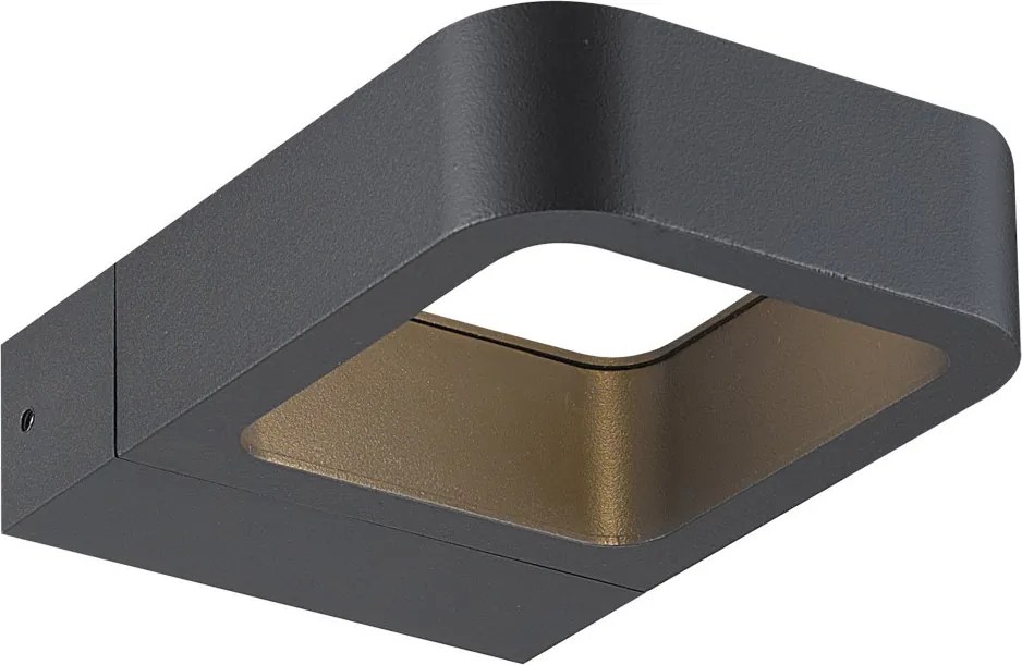 NOVOLUX 444A-L0107A-04 ARSEN Modern Kültéri Fali Lámpa Antracit LED IP54