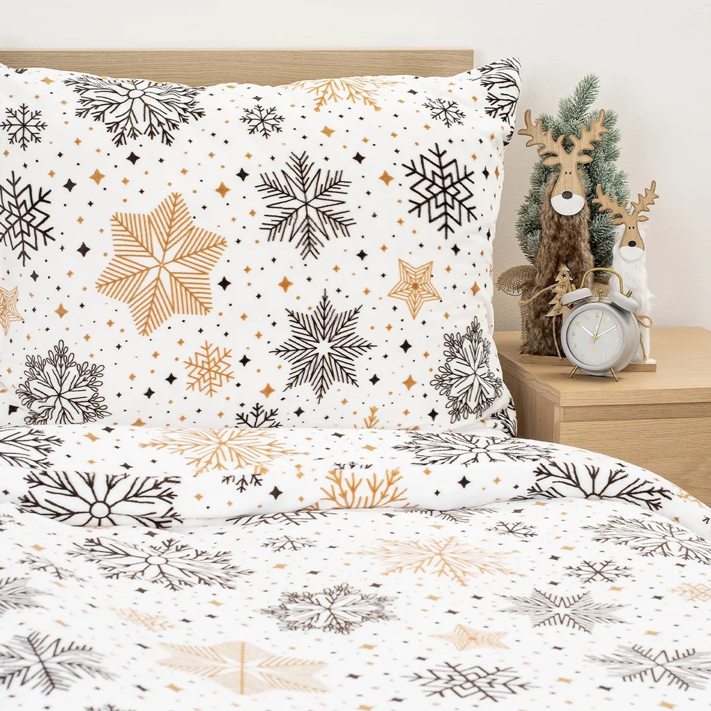 4Home Golden Frost mikroszálas ágynemű, 160 x 200 cm, 70 x 80 cm