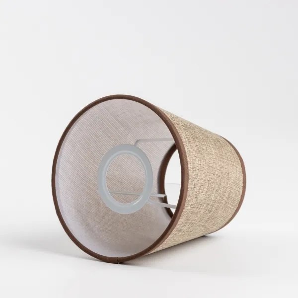 Brilagi - LED Fali lámpa NUBILA 1xE27/25W/230V + LED/3W króm/barna