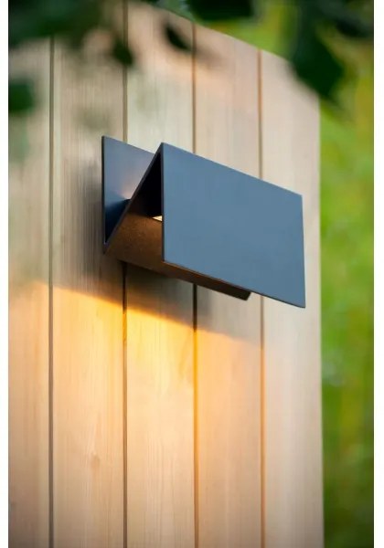 Lucide 28802/15/30-LED Kültéri fali lámpa SWINDON LED/16W/230V IP54 fekete