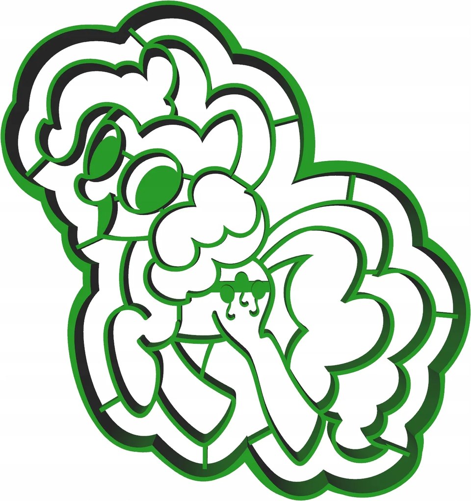 Süteményforma My Little Pony Pinkie Pie 1