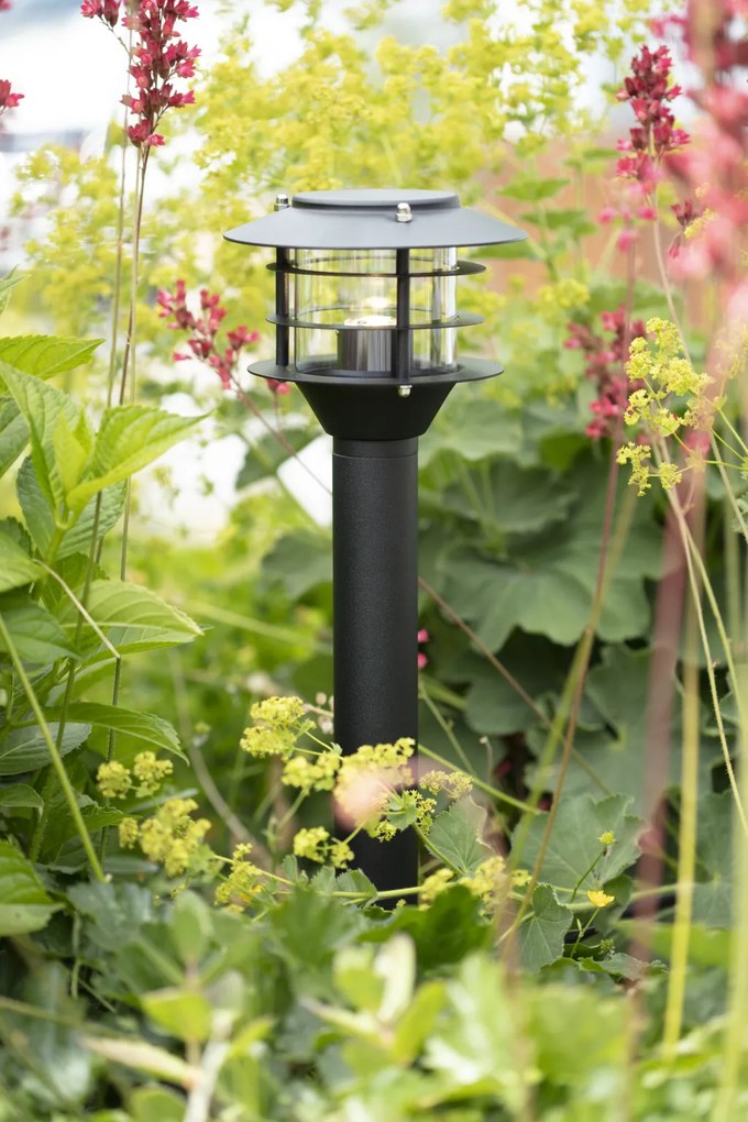 MARKSLÖJD 107290 GARDEN24 Modern Kültéri Állólámpa Fekete LED IP44