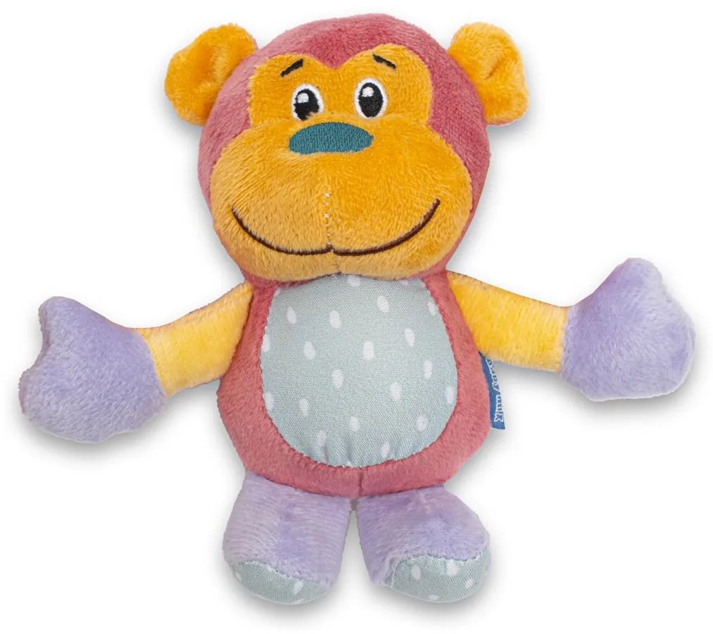 Gyermek plüss csörgő babakocsiba Baby Mix viziló és majom