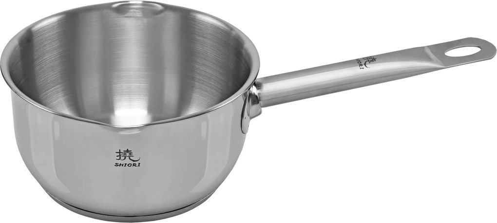 Shiori Steel Series Pro 316 indukciós serpenyő rozsdamentes acél polírozó. 16 cm