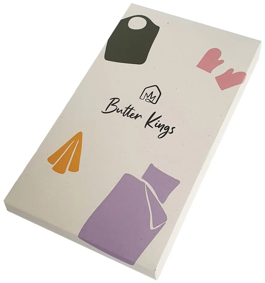 Pamut konyharuha szett karácsonyi mintával, 2 db-os 50x70 cm A Lots of Gifts – Butter Kings