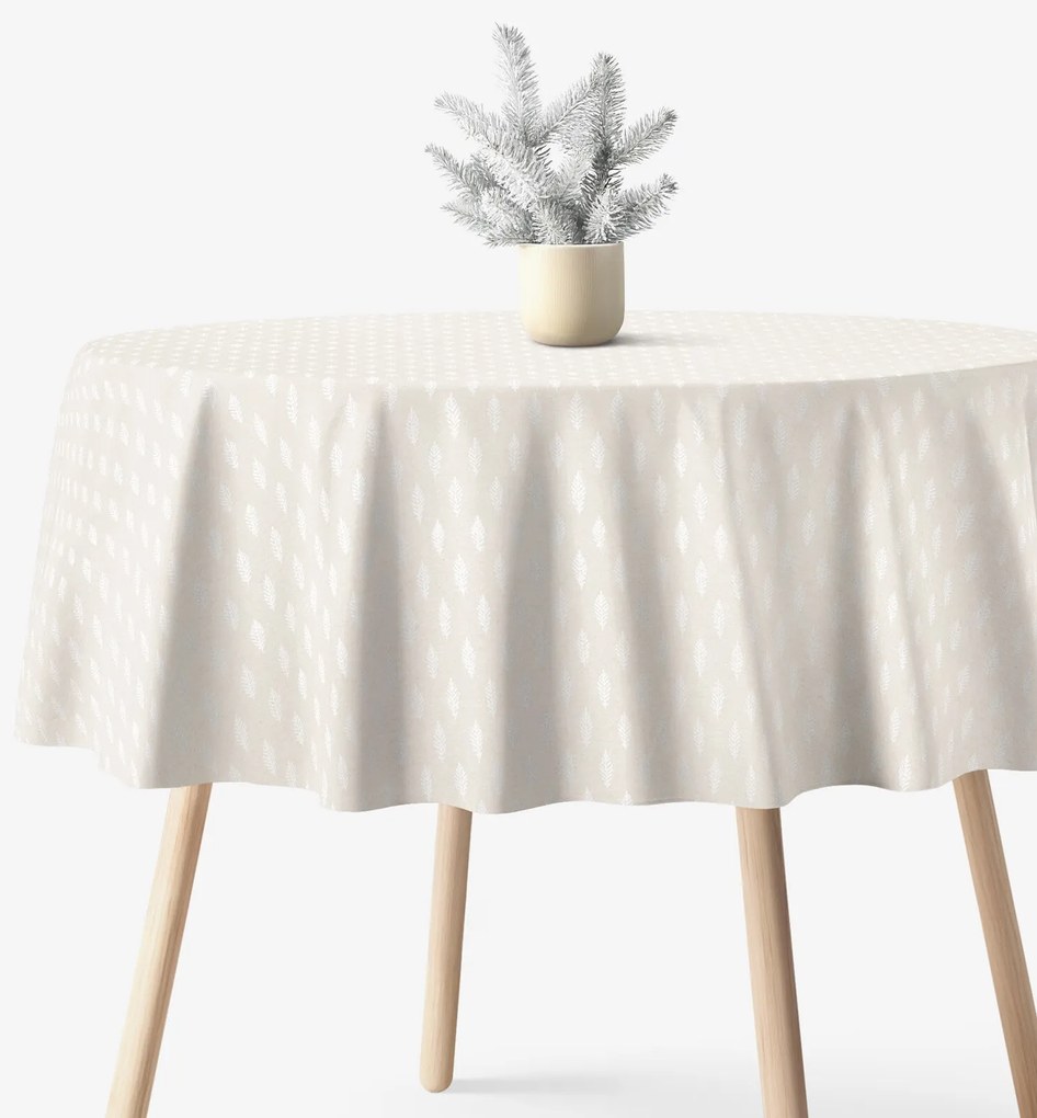 Goldea kör alakú terítő natura - ágak természetes alapra Ø 190 cm