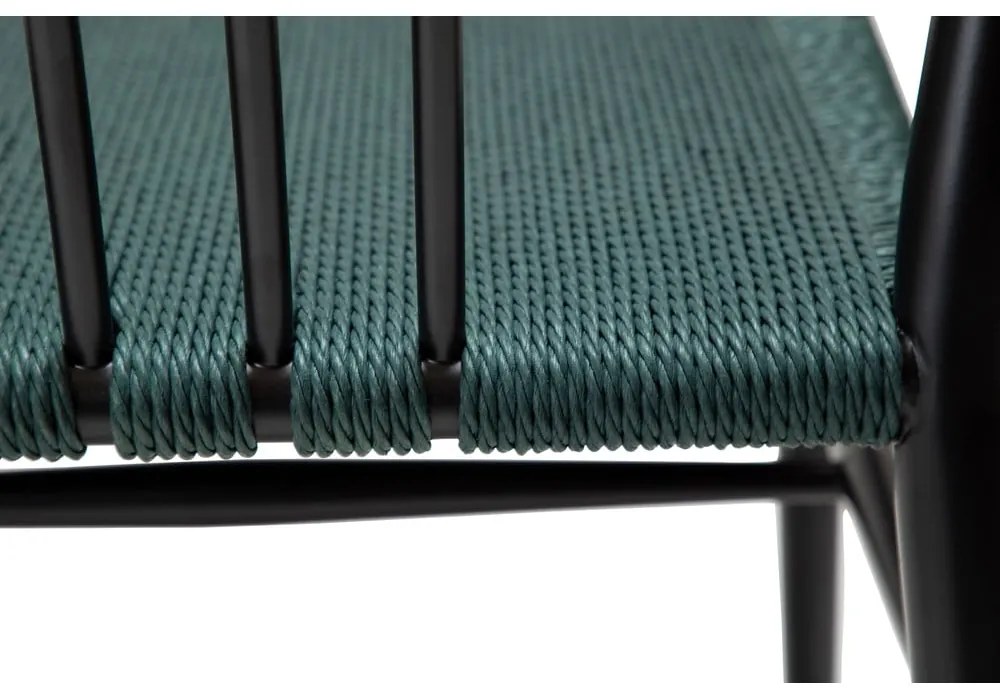 Fekete-türkiz étkezőszék Sava – DAN-FORM Denmark