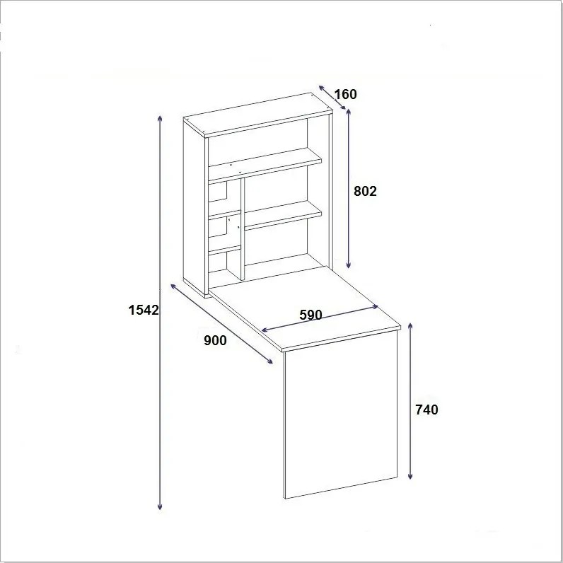 Sedir White íróasztal