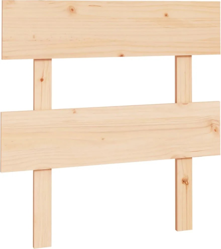 vidaXL tömör fenyőfa ágyfejtámla 93,5 x 3 x 81 cm