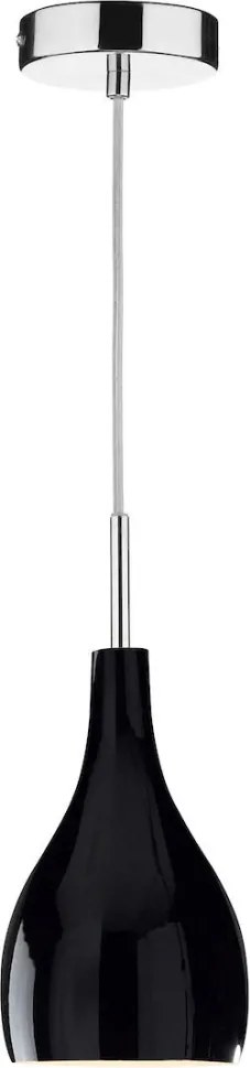 DAR LIGHTING SOH0122 SOHO Modern Függesztett Lámpa Fekete, Csiszolt Króm G9 IP20