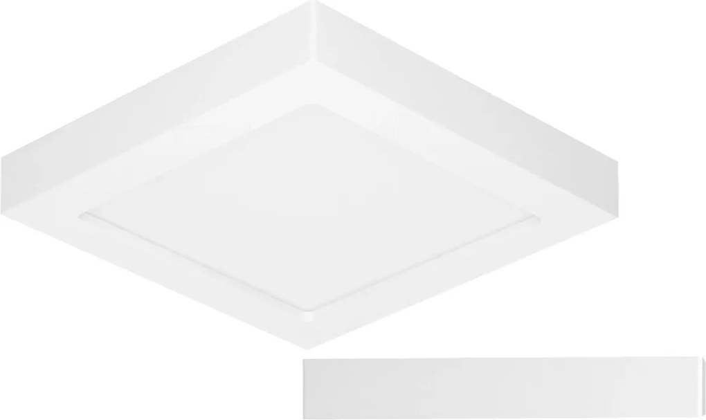 Falra szerelhető Led lámpatest 14W szögletes 3000K 1500lm mennyezeti fehér Led