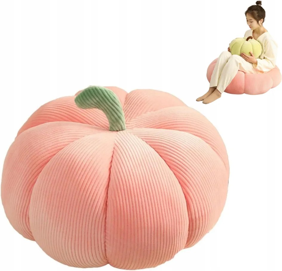 Pufa Párna Lábtartó Tök Dekoráció Halloween Nagy XXL 55cm