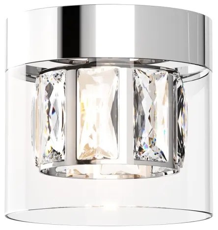 Zuma Line C0389-01A-F4AC - GEM mennyezeti lámpa 1xG9/28W/230V