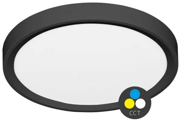 Ecolite W007-CCT/50W/CR - LED Mennyezeti lámpa SALY LED/50W/230V IP40 fekete