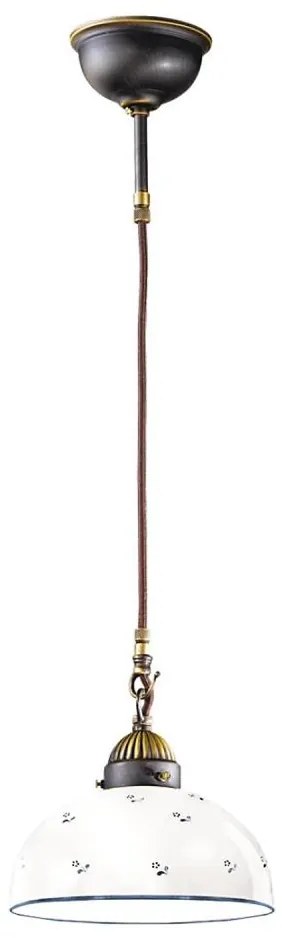 Kolarz Kolarz 731.30.24 - Csillár zsinóron NONNA 1xE27/75W/230V átm. 30 cm kék KL0386