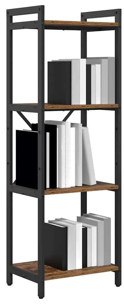 Könyvszekrény Régi fa 40 x 30 x 118 cm Faanyag