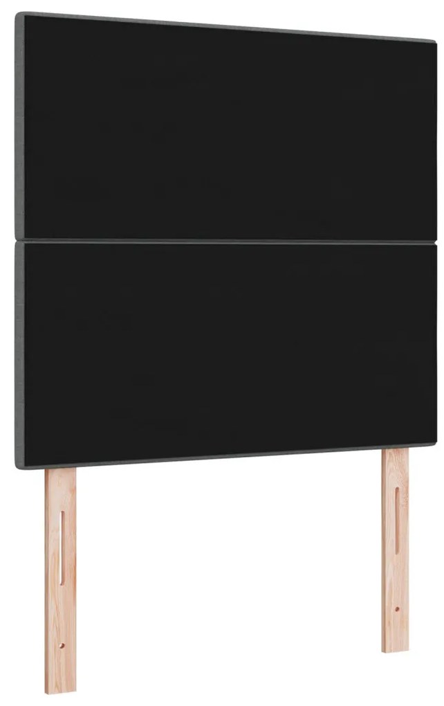 Fejtámla Gombos Steppelt Sötétszürke 80 cm Szövet