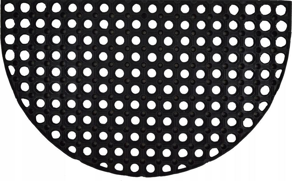 Lábtörlő Gumi félkör alakú 45x75cm 22mm