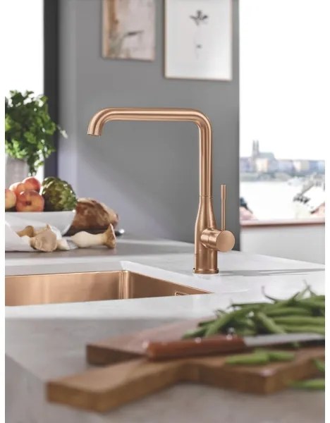 GROHE 30270DL0 - ESSENCE bronz mosogatócsaptelep