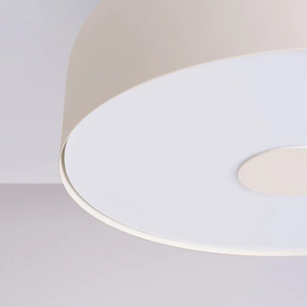 Krémszínű mennyezeti lámpa ø 30 cm Blacko – Sollux