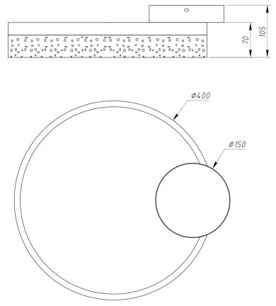 Globo 68225-24 - LED Mennyezeti lámpa SMITTY LED/24W/230V