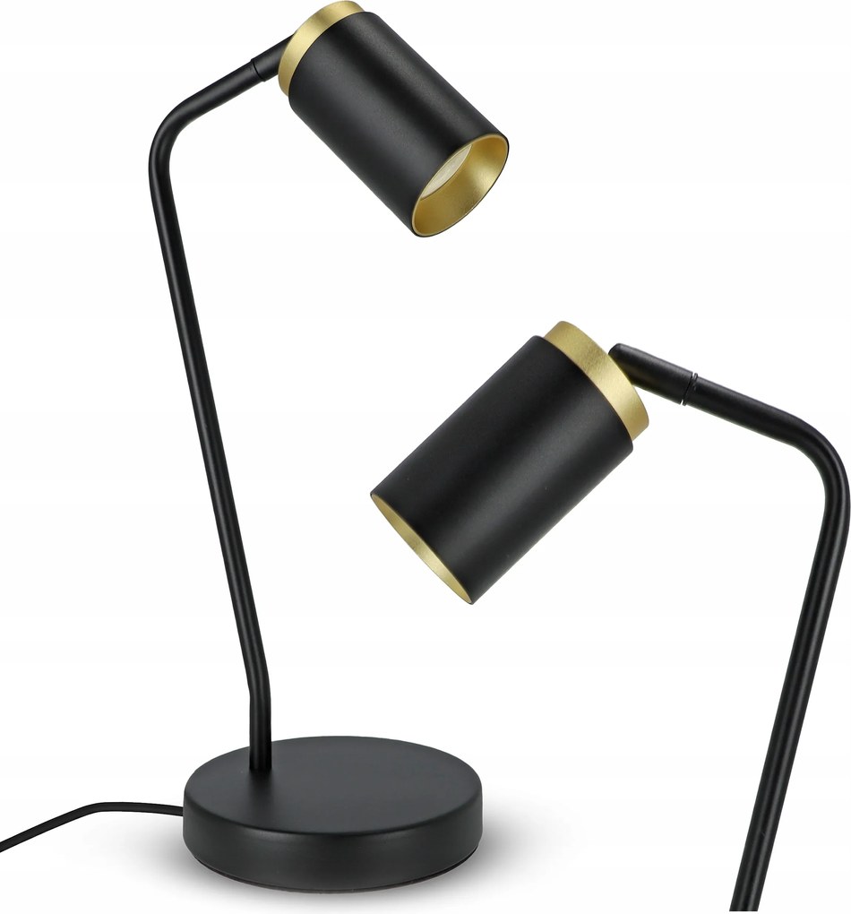 Asztali lámpa GU10 LED-es éjjeli lámpa 230V olvasáshoz