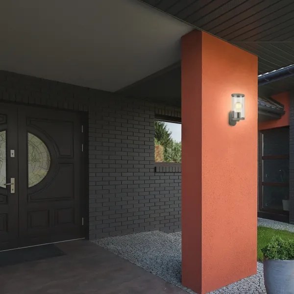 Briloner 3600-015 - Kültéri fali lámpa KAIRO 1xE27/12W/230V IP44 fekete