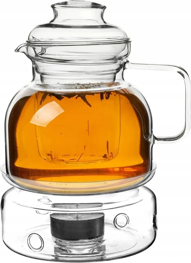 Hőálló kancsó üvegmelegítővel Termis