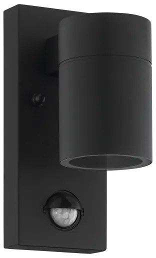 Eglo 99571 - LED Kültéri fali lámpa érzékelővel RIGA 1xGU10/3W/230V IP44