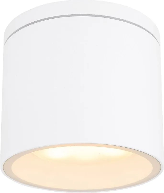 Alcala kültéri mennyezeti lámpa IP44 alumínium és átlátszó üveg