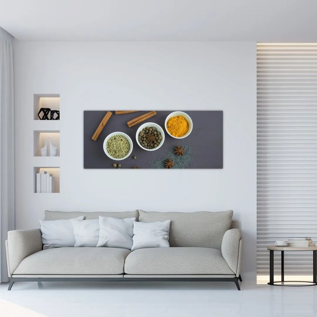 Kép - fűszerek (120x50 cm)