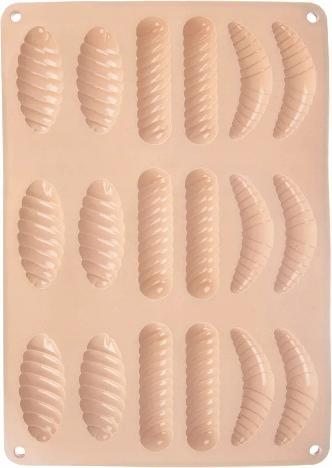 Szilikon keksz sütőforma omlós kekszekhez Praliné