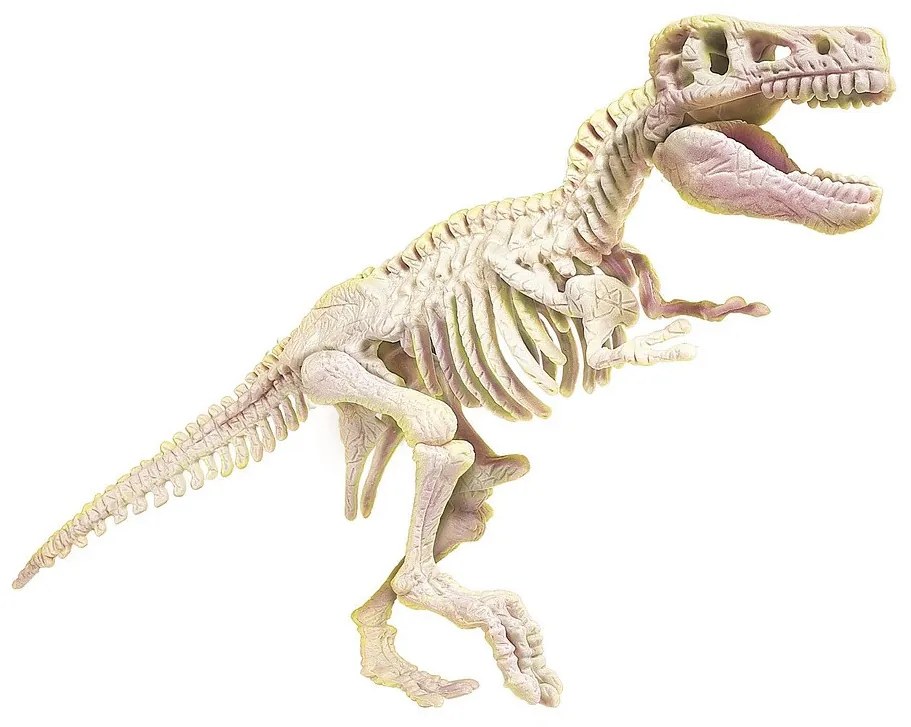Világító dinoszaurusz Archeo Fun T-Rex régészeti készlet Clementoni