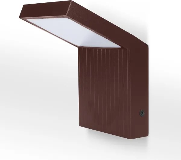 BRILAGI - RIANO LED/8W/230V kültéri fali lámpatest barna IP65