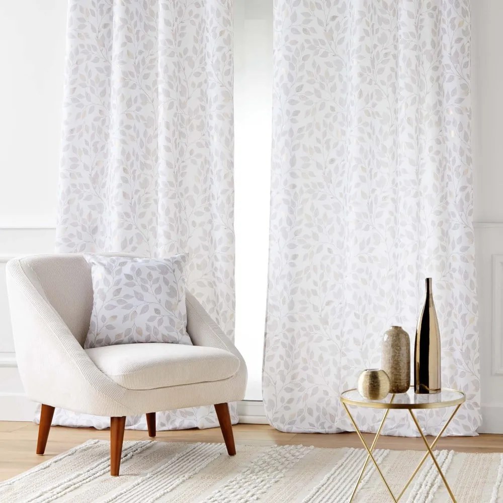 Fehér függöny 140x280 cm Duchesse – douceur d'intérieur