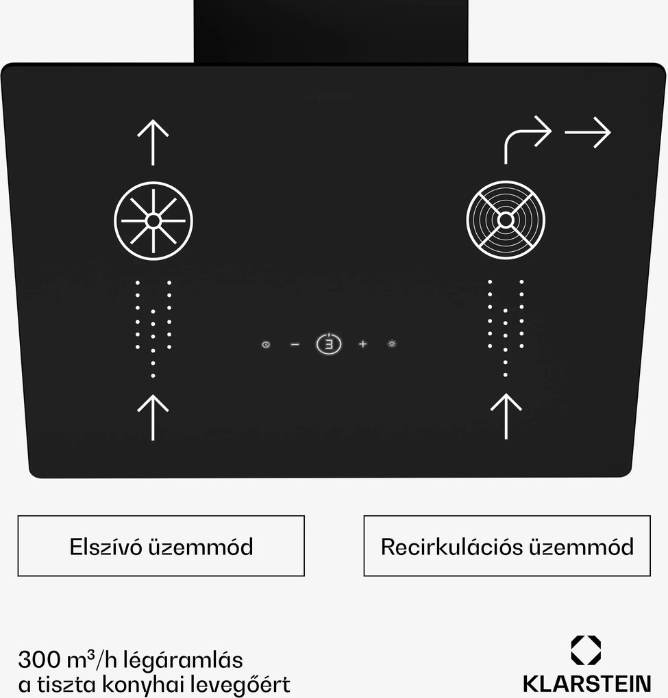 Klarstein MaxAir páraelszívó, Kompakt és nagy teljesítményű, Energiahatékonyság A++, Kettős szellőzés