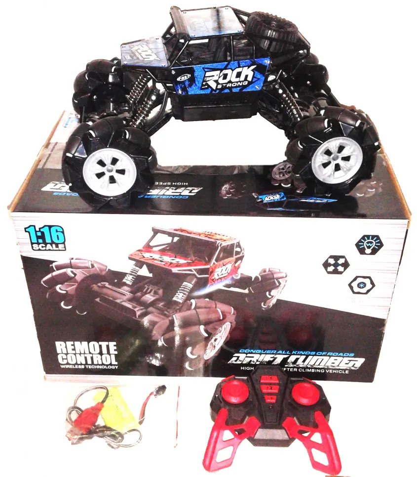 1:16 JZL Drift Climber Többirányú Driftelő Sziklamászó Terepjáró Autó 7.4 V Li-ion Akku Transzverz Rock Crawler