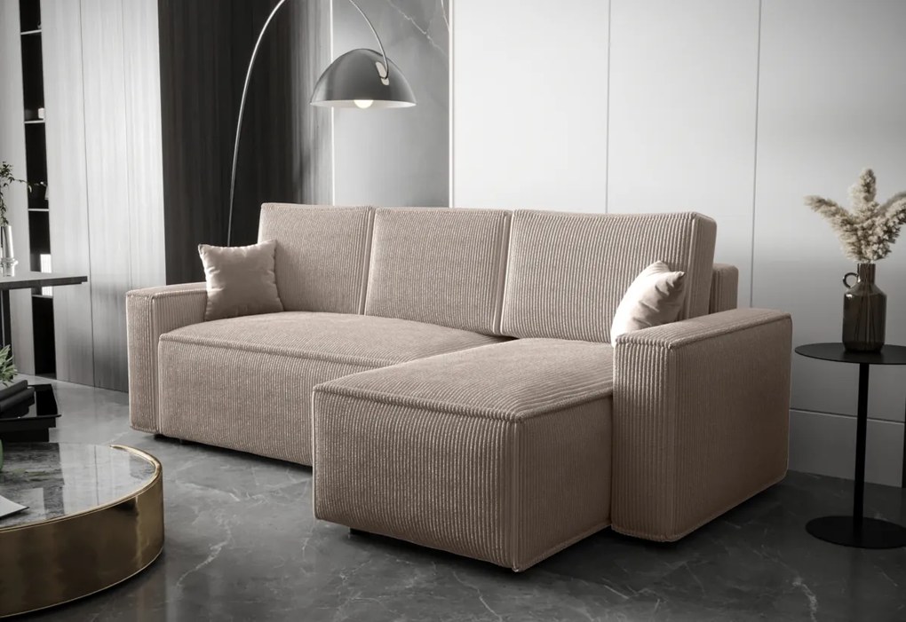 JAMBRO sarokülőgarnitúra, 237x90x140, poso 27