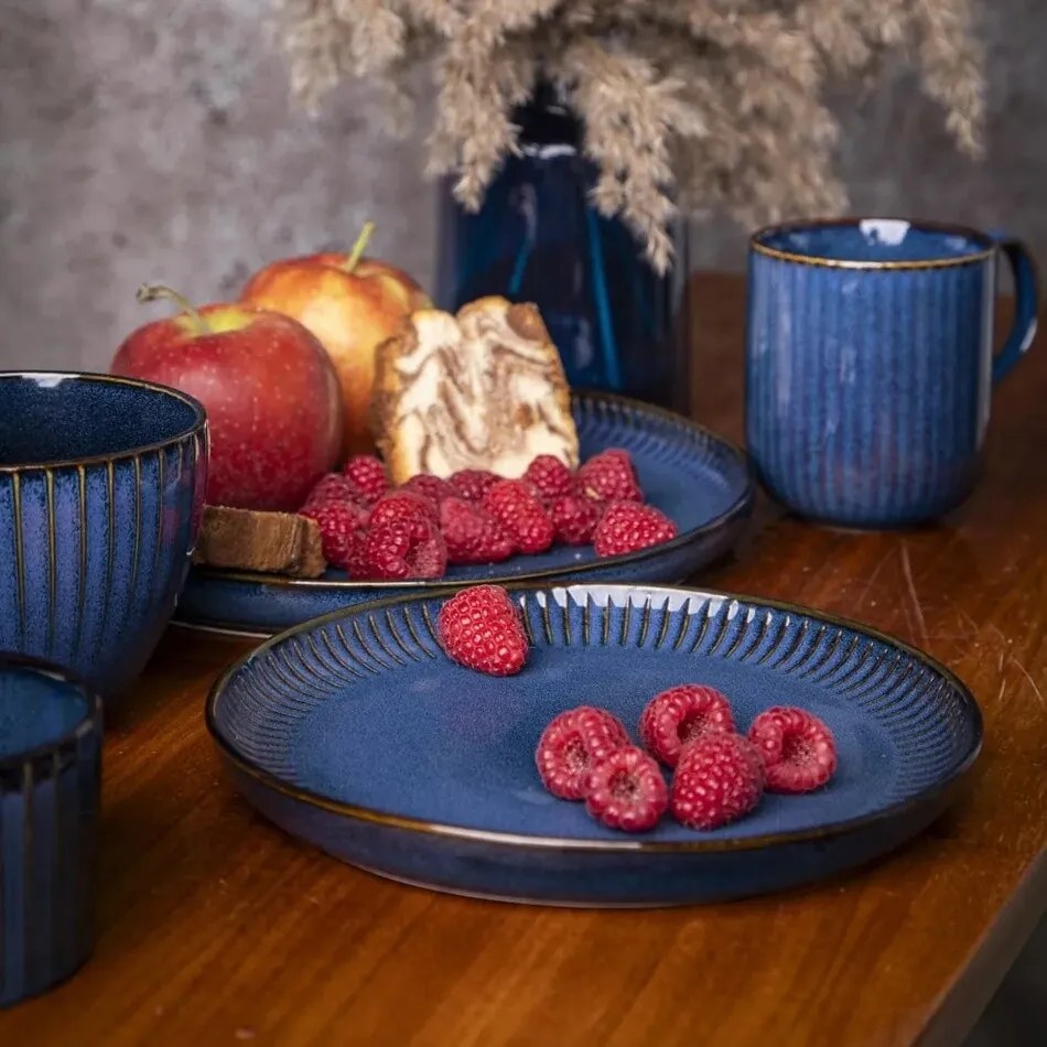 Altom  Reactive Stripes porcelán lapostányér, 26 cm