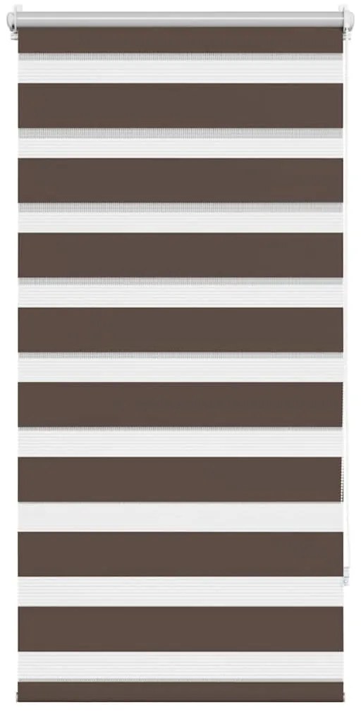 vidaXL Zebra roló 77 x 150 cm Kávé