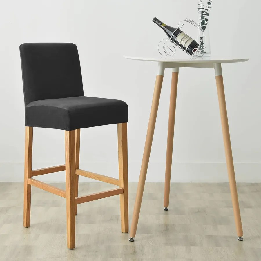 BárszékHuzat (bársonyos, fekete)