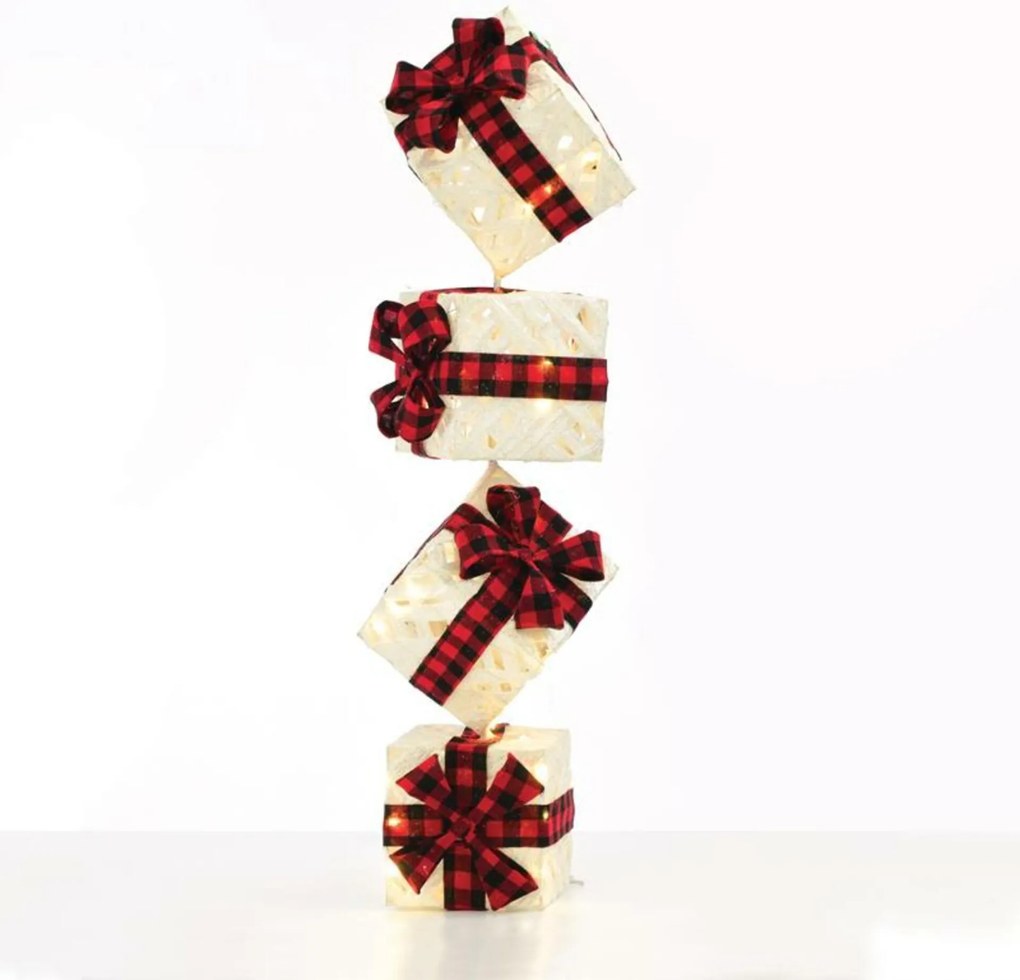 Aca Lighting karácsonyi Led beltéri függőleges elemes ajándéktárgyak X1150116