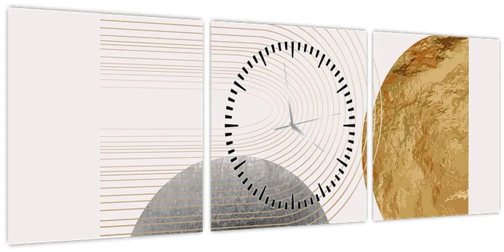 Kép - Rusztikus boltívek N⁰2 (órával) (90x30 cm)