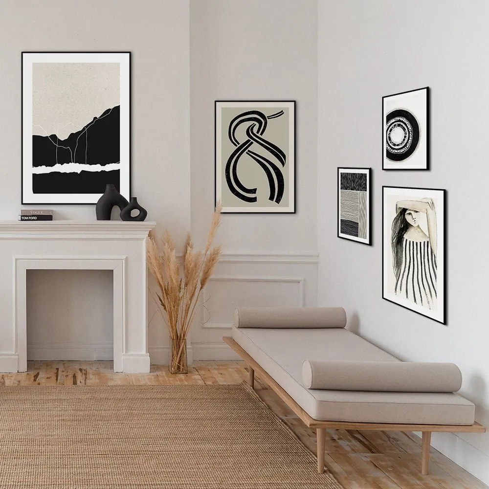 Kép 50x70 cm Two Cords – Malerifabrikken