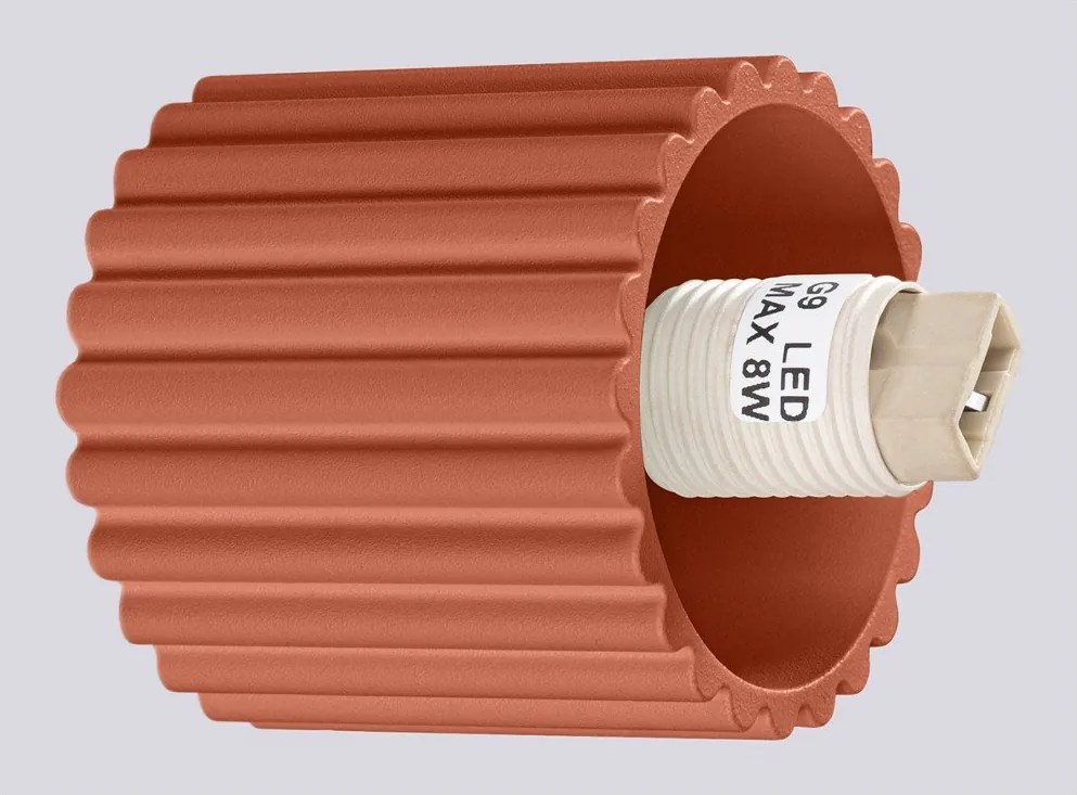 Narancssárga fali lámpa ø 12 cm Orbital – Sollux