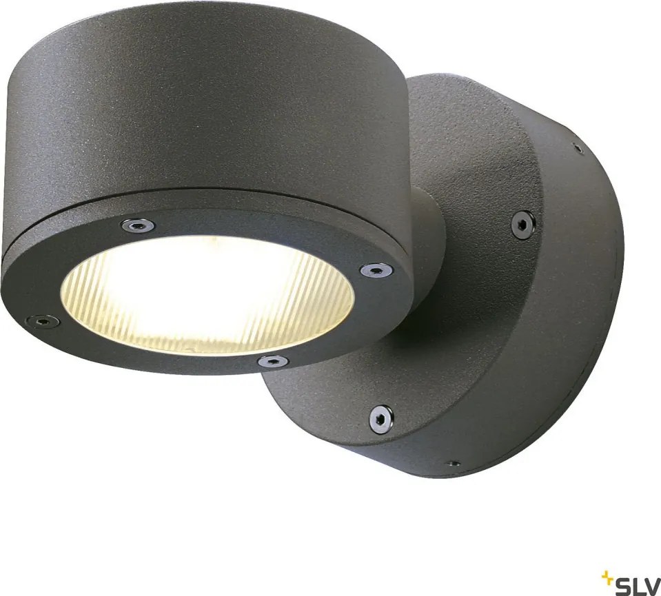 SLV 230355 SITRA Modern Kültéri Fali Lámpa Antracit GX53 IP44