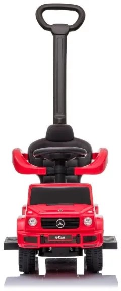 Tolós bicikli Mercedes G350d 3in1 2xAA piros/fekete